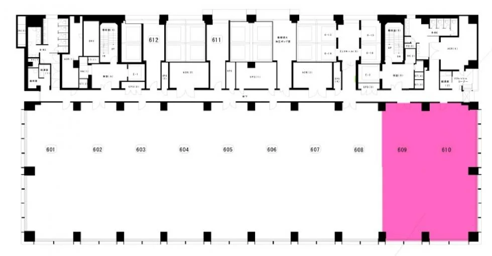丸の内北口ビルディング 6 フロア図面 7