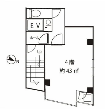 エスポアールビル 4 フロア図面 9