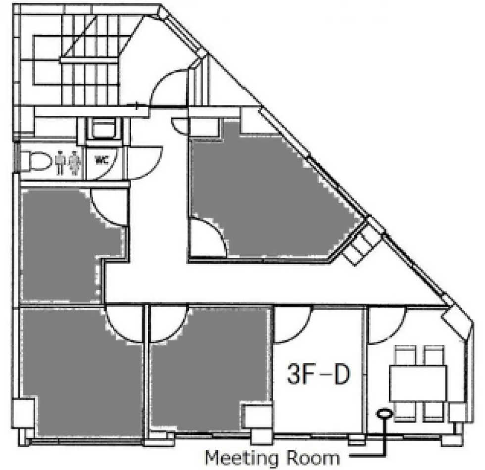WORK&HOUSE 水道橋(ワークアンドハウススイドウバシ) 3 フロア図面 7