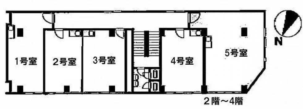 フジミビル 2 フロア図面 9