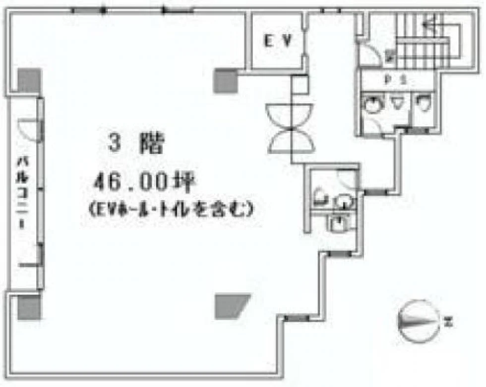 岩本町シティプラザビル 3 フロア図面 9