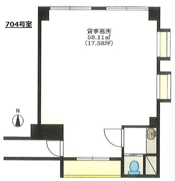 麹町シャインビル 7 フロア図面 9