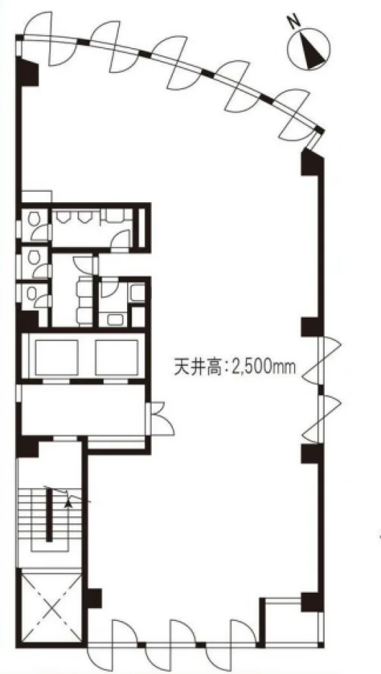 お茶の水茗渓ビル 5 フロア図面 11
