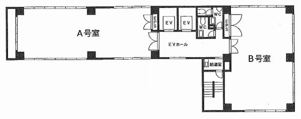 岩本町喜多ビル 4 フロア図面 9