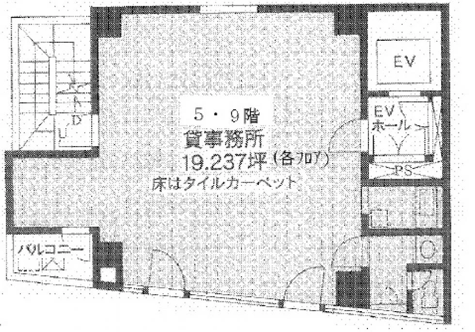 ニューセンチュリービル 9 フロア図面 7