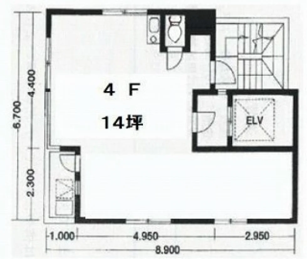 ハトヤビル 4 フロア図面 6