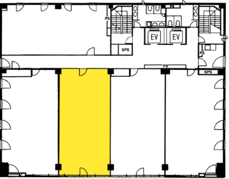キューブワン麹町(QV1麹町)(QV1 KOJIMACHI) 9 フロア図面 9