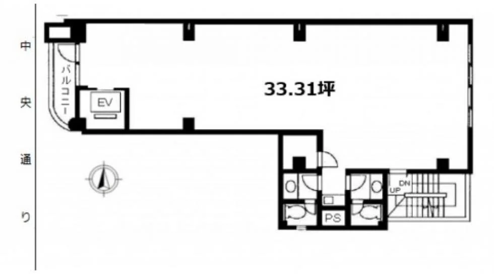 アソルティ末広町ビル 2 フロア図面 9
