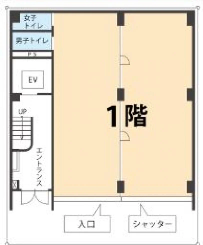 第2木津ビル 1 フロア図面 12