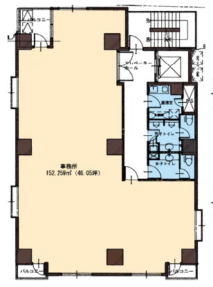 得水ビル 8 フロア図面 9