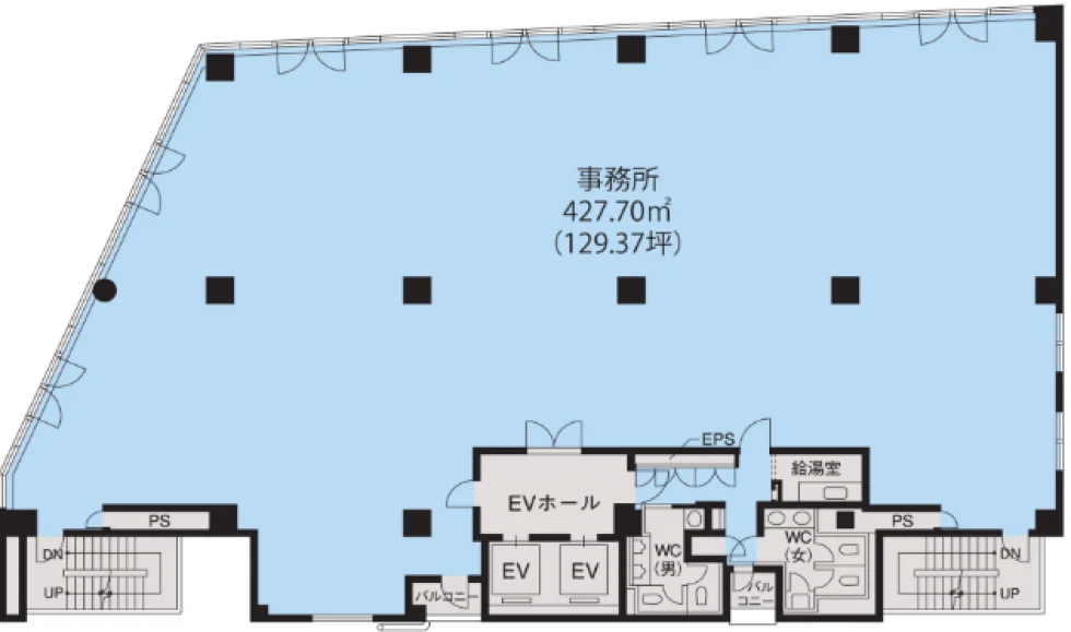 JPR麹町ビル 3 フロア図面 13