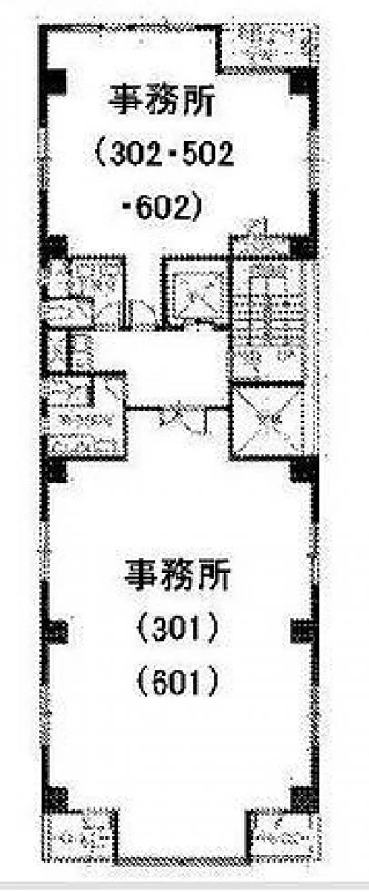 USビル 8 フロア図面 6