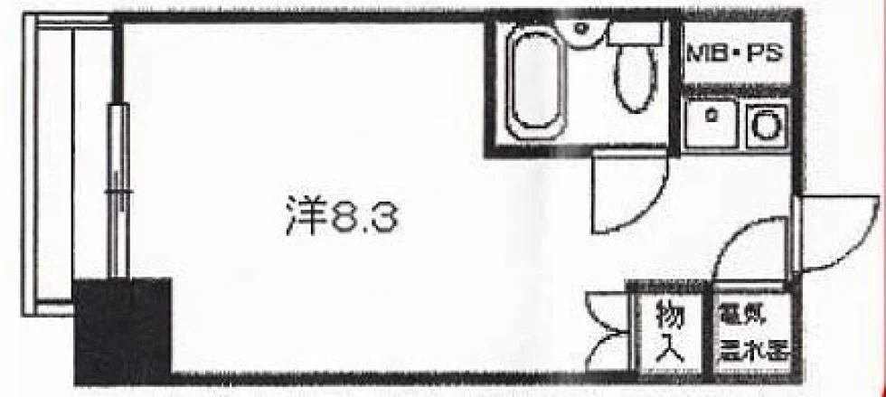 ハイツ神田岩本町 8 フロア図面 5