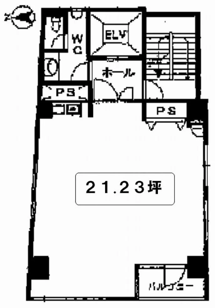 隼東幸ビル 3 フロア図面 9