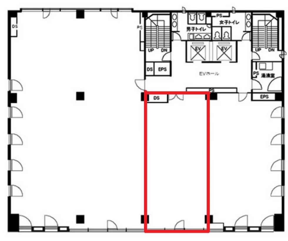 キューブワン麹町(QV1麹町)(QV1 KOJIMACHI) 5 フロア図面 11