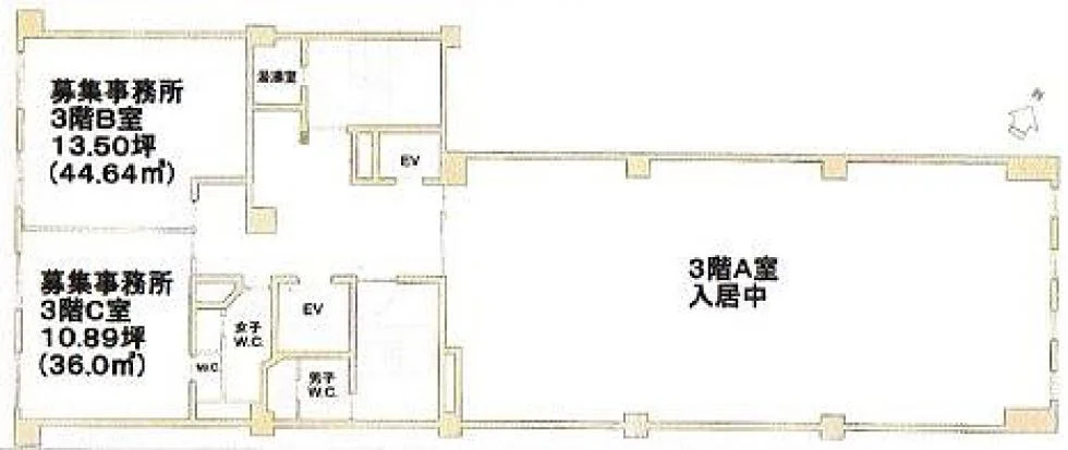 清話会ビル 3 フロア図面 5