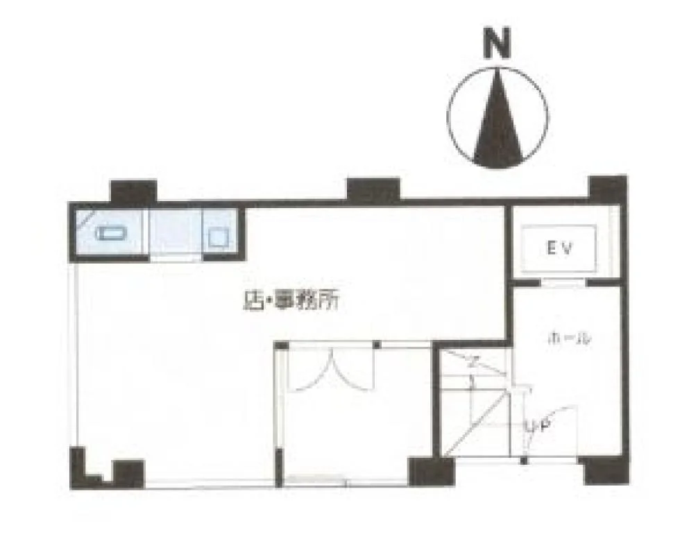 安岡ビル 4 フロア図面 8