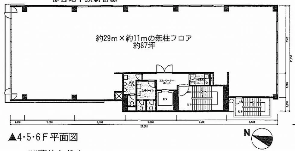 五番町コスモビル 5 フロア図面 9