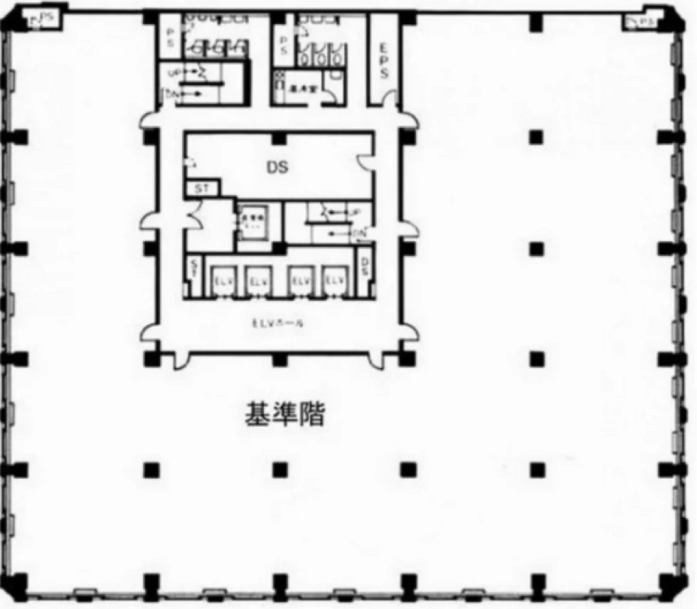 丸の内三井ビルディング 9 フロア図面 5
