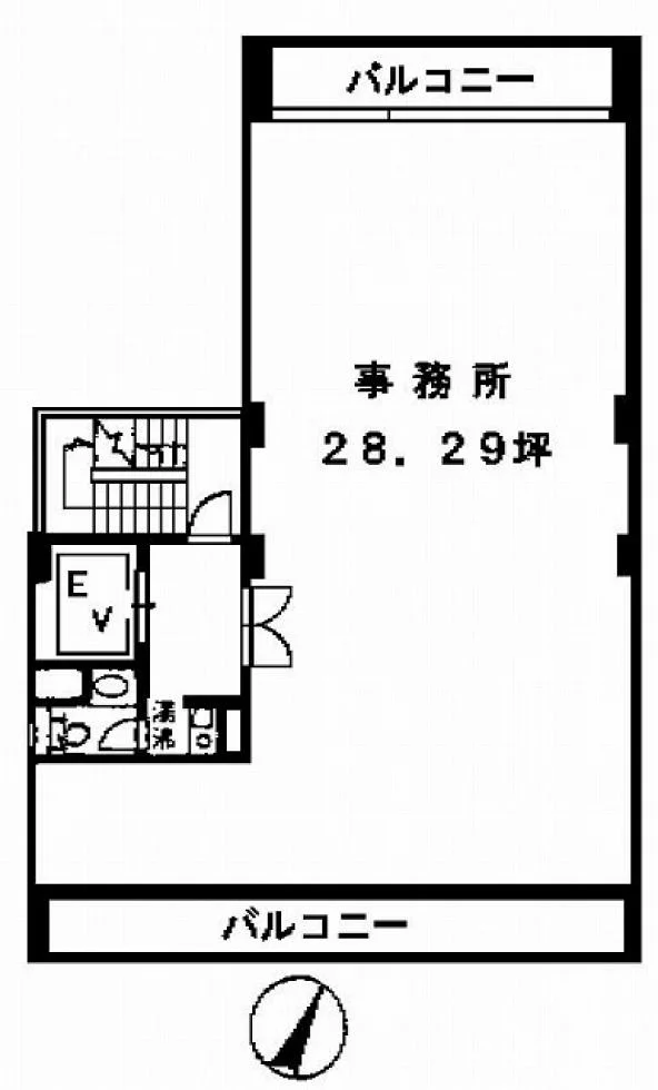第13岡崎ビル 4 フロア図面 9