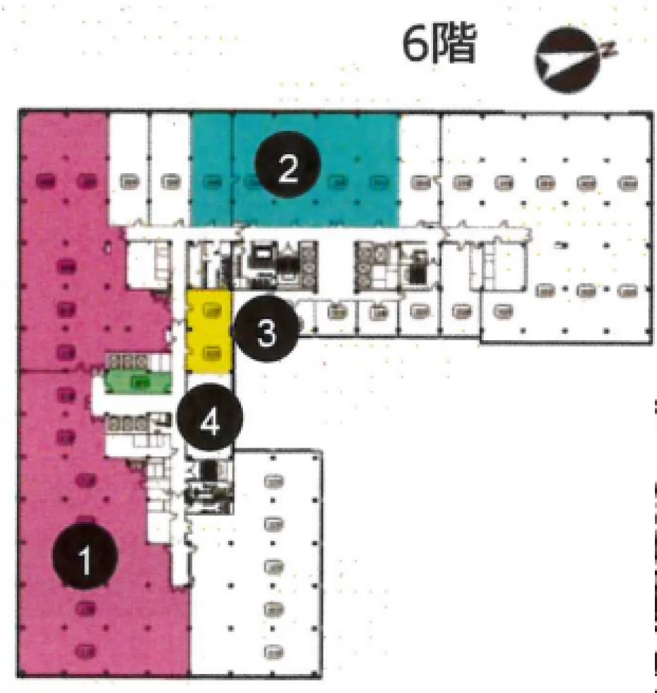 新国際ビル 6 フロア図面 11