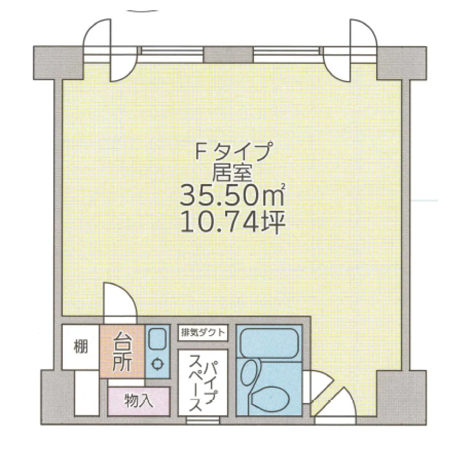 番町ハイム 4 フロア図面 5