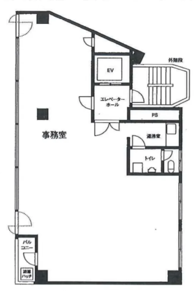 カネヒロビル 8 フロア図面 9