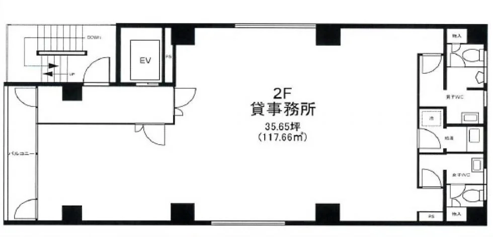 神田AKビル 2 フロア図面 9