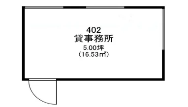 西神田ビル 4 フロア図面 3