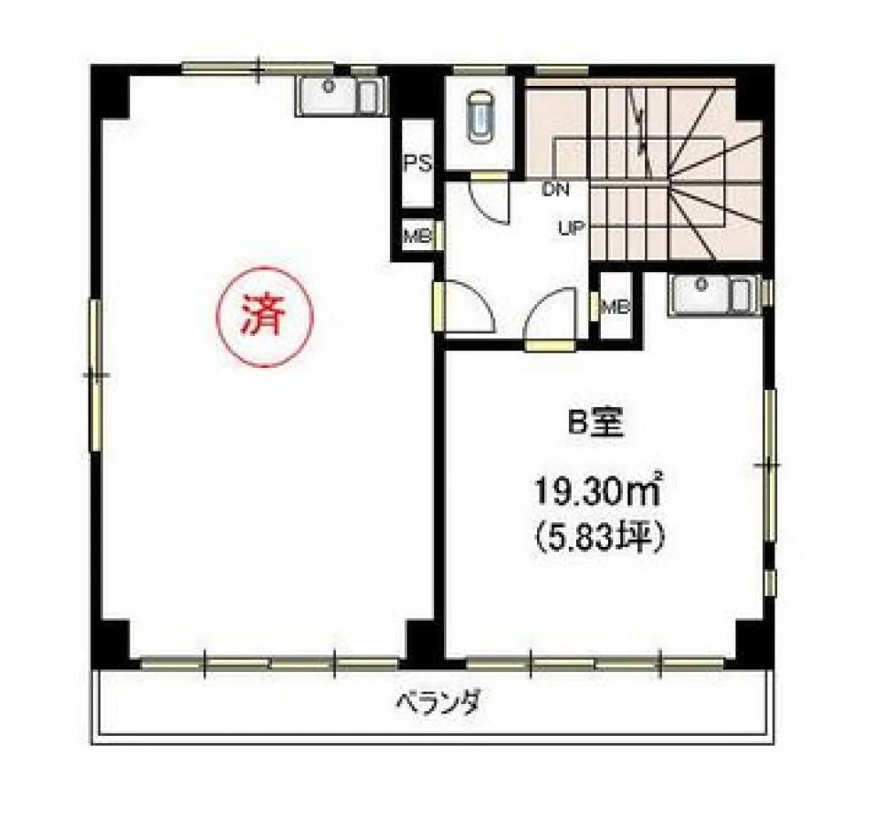 三宅ビル 3 フロア図面 9