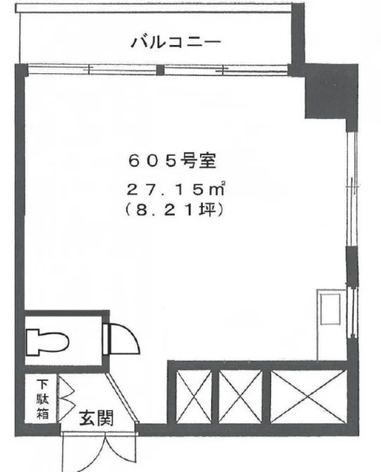 麹町駅プラザビル 6 フロア図面 5