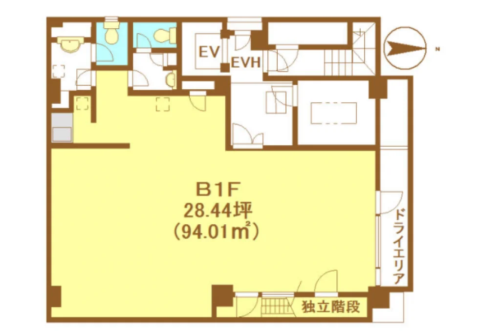 アキヤマビルディング2 1 フロア図面 11