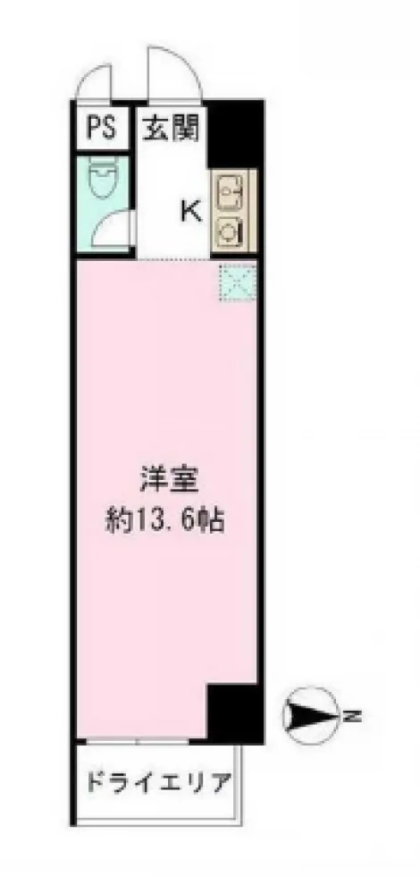 藤和半蔵門コープ 1 フロア図面 5