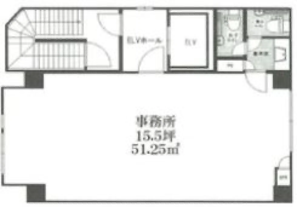 ロイクラトン麹町ビル 2 フロア図面 5