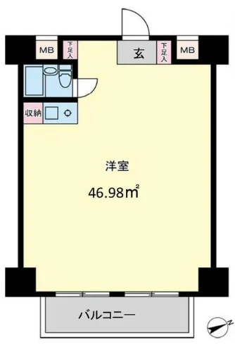 朝日三番町プラザビル 2 フロア図面 9