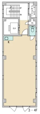豊年屋ビル 3 フロア図面 8