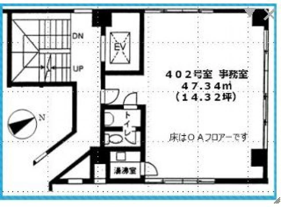 大晃ビル 4 フロア図面 9