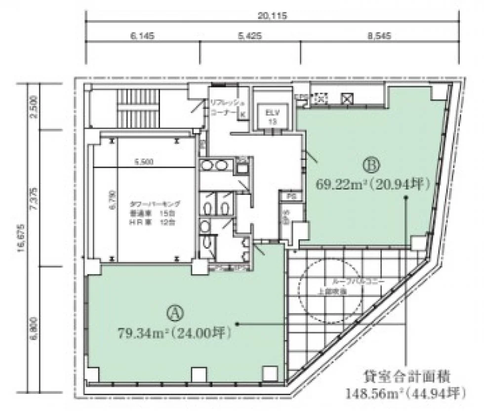 C-5ビル 9 フロア図面 11