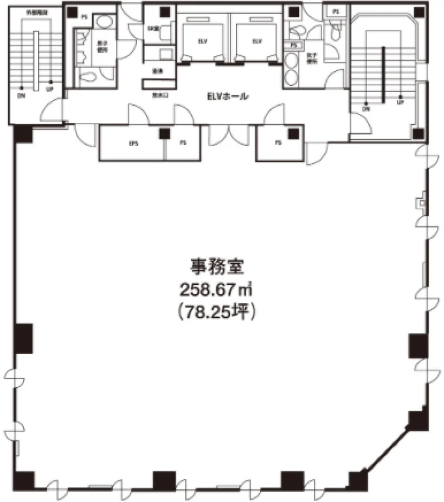 いちご神田錦町ビル 5 フロア図面 11