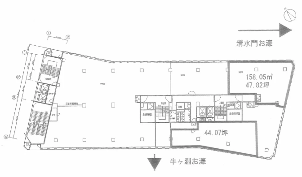 千代田会館ビル 4 フロア図面 10