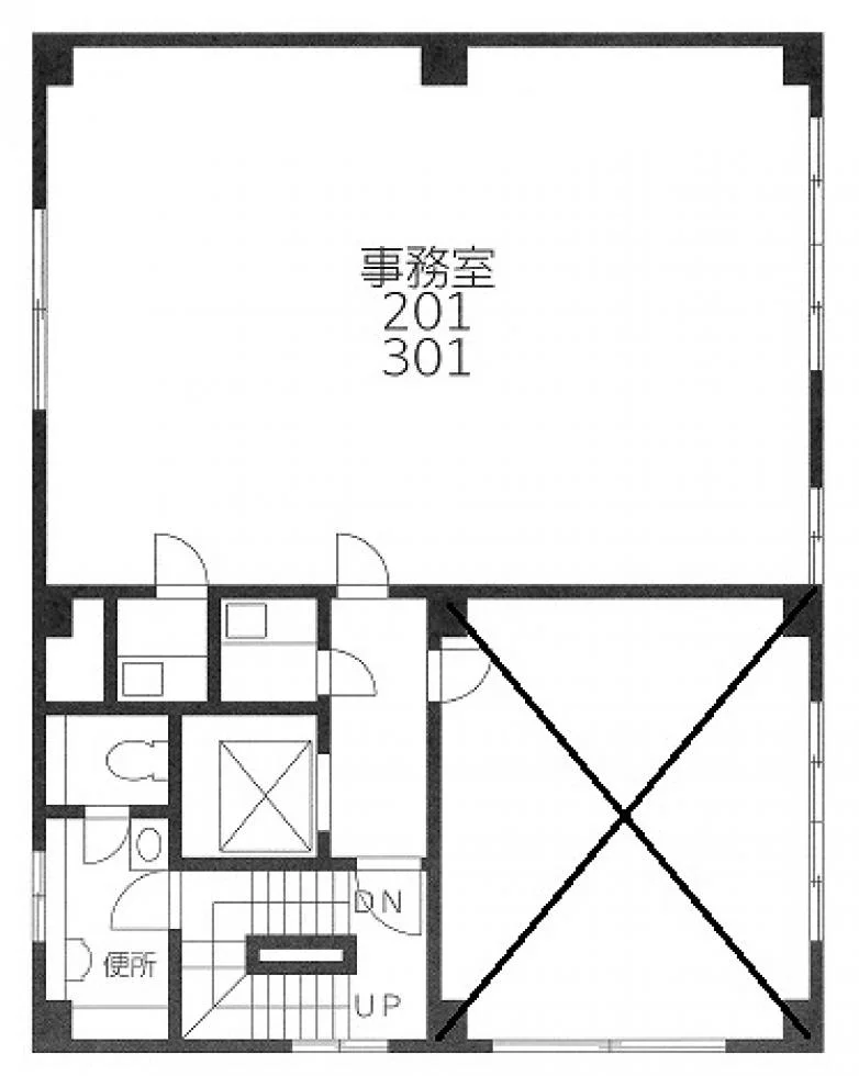 沼田ビル 3 フロア図面 9