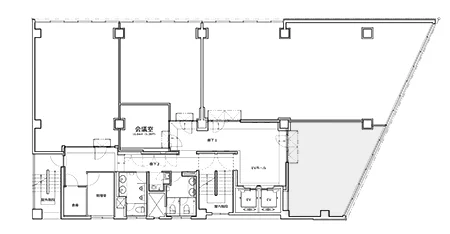 神田岩本町プラザビル 9 フロア図面 9