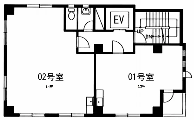 第2スヂノビル 6 フロア図面 9