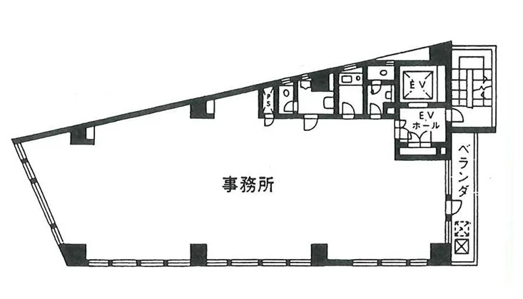 お茶の水木村ビル 7 フロア図面 5