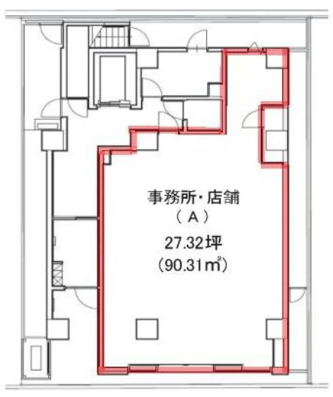 ATSUMI BUILDING(アツミビル) 1 フロア図面 1
