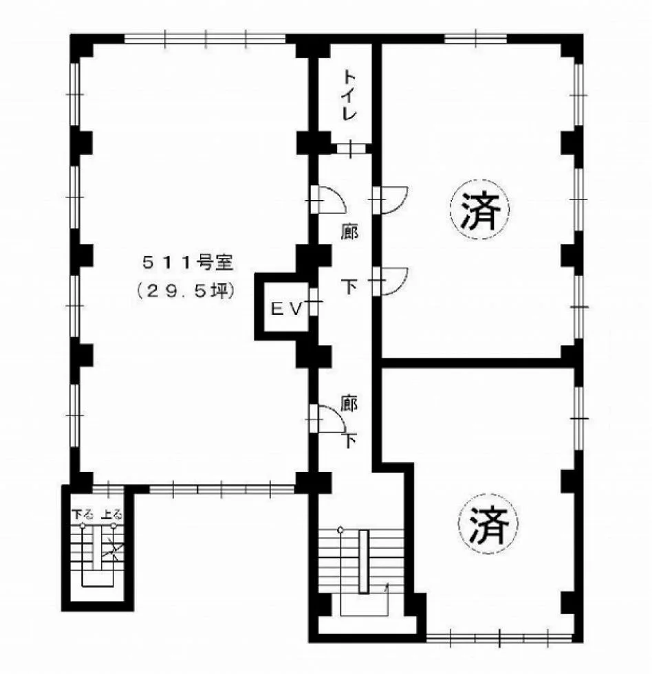 日産ビル 5 フロア図面 9