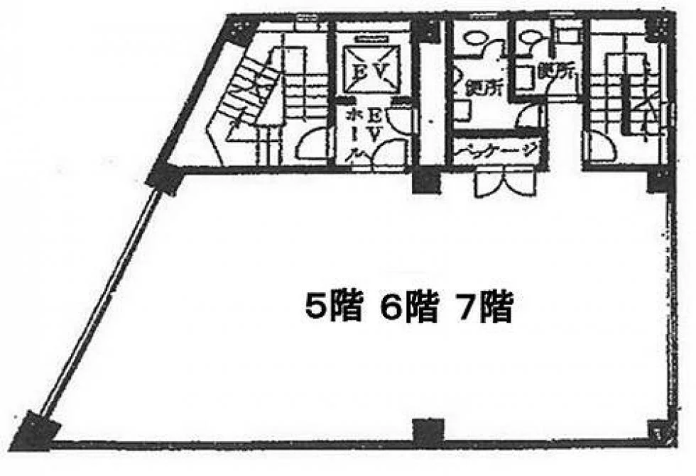 岩本町江戸新金網ビル 6 フロア図面 9