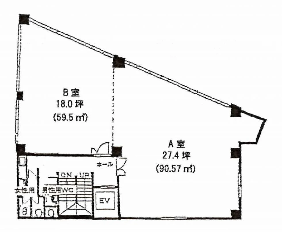 第1古川ビル 4 フロア図面 5