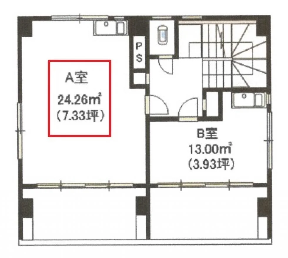 三宅ビル 4 フロア図面 5