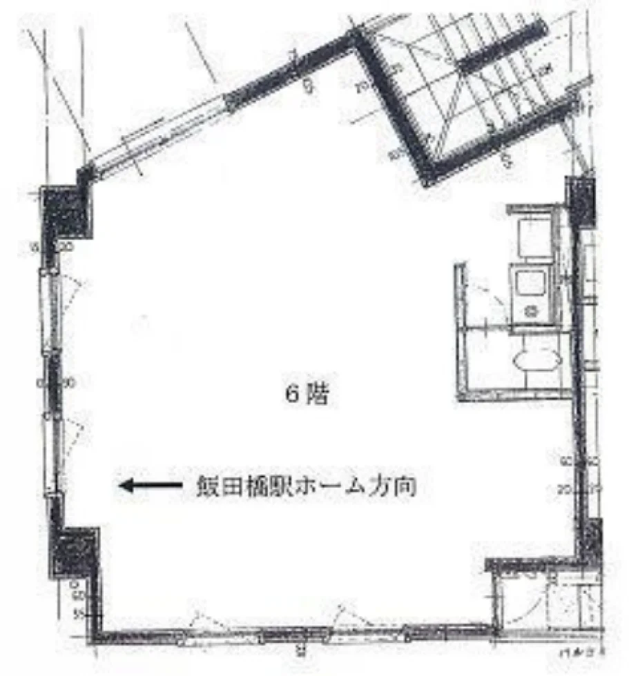飯田橋T&Sビル 6 フロア図面 5
